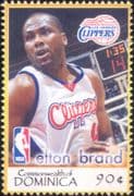 Dominica 2006 Elton Brand/ Basketball/ Sports/ Games/ People 1v (s1872u)