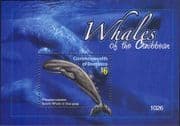 Dominica 2010 Whales/ Marine Animals/ Nature/ Wildlife/ Conservation 1v m/s (b2428f)