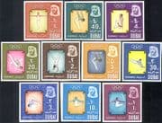 Dubai 1964 Sports/ Olympics/ Olympic Games/ Tokyo/ Gymnastics 10v imperf set n41092