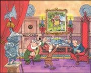 Redonda 1986 Disney/ Christmas/ Toad/ Wind in the Willows/ Cartoons/ Animation/ Books 1v m/s (b3163)