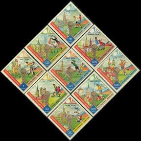 Equatorial Guinea 1974   Football World Cup Championships/ Sports/ Games/ Soccer  9v set  (b3440c)