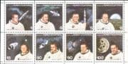 Equatorial Guinea 1978 Space Flight/ Astronauts/ Gemeni/ Apollo/ Mercury/ People 8v sht (b4130)