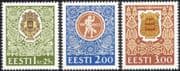 Estonia 1994 Song Festival/ Songs/ Choir/ Music/ Singing/ Emblems/ Art/ Design 3v set (ee1097)