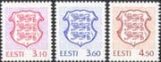 Estonia 1998 State Arms/ Lions/ Coats-of-Arms/ Heraldry/ Animals 3v (ee1185)