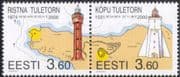 Estonia 2000 Lighthouse/ Maritime Safety/ Buildings/ Architecture/ Maps/ Charts/ Transport 2v set pr (ee1012)
