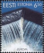 Estonia 2001 Europa/ Water Resources/ Environment/ Conservation/ Nature 1v (ee1134)