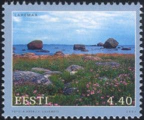 Estonia 2001 Landscapes/ Seascapes/ Coastline/ Views/ Tourism/ Flowers 1v (ee1127)