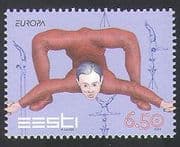 Estonia 2002 Europa/ Circus Act/ Acrobat 1v ref:b9320