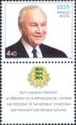 Estonia 2003 President Ruutel/ People/ Politician/ Government 1v + label (ee1308)