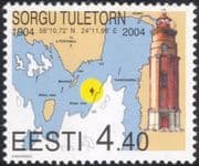 Estonia 2004 Lighthouse/ Maritime Safety/ Buildings/ Architecture/Maps/Charts/ Transport 1v (ee1016)