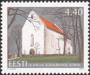 Estonia 2005 Church/ Religion/ Churches/ Buildings/ Architecture/ Heritage 1v (ee1243)