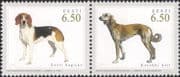 Estonia 2005 Hunting Dogs/ Animals/ Nature/ Working Dogs 2v pr (n18359)
