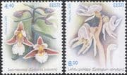Estonia 2005 Orchids/ Flowers/ Plants/ Nature/ Horticulture 2v set (n24137)