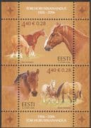 Estonia 2006 Tori Stud Farm/ Horses/ Animals/ Nature/ Transport/ Sport 2v m/s (n16565)