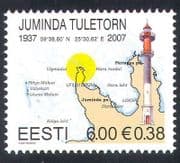 Estonia 2007 Lighthouse/ Maritime Safety/ Buildings/ Architecture 1v (n17034)