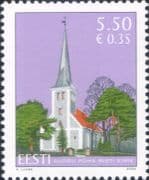 Estonia 2008 Church/ Religion/ Churches/ Buildings/ Architecture/ Heritage 1v (ee1297)