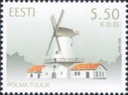 Estonia 2008 Windmills/ Buildings/ Architecture/ Heritage/ Business 1v (ee1296)