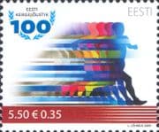 Estonia 2009 Estonian Athletics Association 100th/ Athletes/ Sports 1v (ee1358)