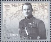 Estonia 2009 Johan Laidoner/ C-in-C Estonian Army/ Military/ Soldier/ Maps 1v (ee1354)