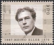 Estonia 2012 Heino Eller/ Composer/ Composers/ Music/ Musical Score/ People 1v (ee1053)