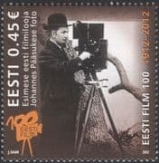 Estonia 2012 J Paasukse/ Cinema/ Film/ Movies/ Acting/ History/ Films 1v (ee1052)