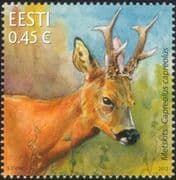 Estonia 2012 Roe Deer/ Animals/ Wildlife/ Nature/ Conservation 1v (ee1046)