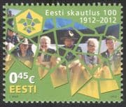 Estonia 2012 Scouts/ Estonian Scouting 100yrs/ Youth/ Leisure/ People 1v (ee1050)