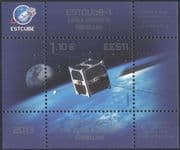 Estonia 2013 "Estcube-1" Satellite/ Space/ Science/ Technology/ Satellites 1v m/s (ee1054)