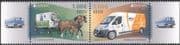 Estonia 2013 Europa/ Postal Transport/ Post Van/ Horse Drawn/ Animals 2v s-t pr (ee1059)