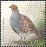 Estonia 2013 Partridge/ Birds/ Nature/ Wildlife/ Conservation 1v (ee1037)