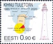 Estonia 2020 Lighthouse/ Maritime Safety/ Buildings/ Architecture/ Maps 1v (ee1277)
