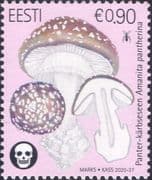 Estonia 2020 Poisonous Fungi/ Mushrooms/ Plants/ Nature 1v (ee1278)