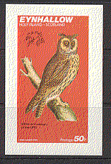 Eynhallow (Local) Owl / Birds / Raptors / Nature m / s (b2802)