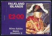 Falkland Is 1977 Queen / QEII / Royalty / Horses bklt n31024