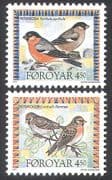 Faroe Is. / Faroes 1997 Birds / Nature / Wildlife / Bullfinch / Redpoll/ Conservation 2v set (b281)