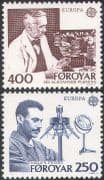 Faroe Islands/ Faroes 1983 Europa/ Medical/ Science/Fleming/Finsen/Health/Penicillin 2v set n21106