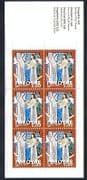 Faroes 2001 Christmas / Nativity / Birds / Doves 6v bklt n32542a