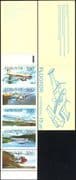 Faroes/Faroe Islands 1985 Aircraft/ Aviation/ Planes/ Helicopters/ Transport 5v set bklt (n37771)