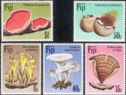 Fiji 1984 Fungi/ Mushrooms/ Plants/ Nature 5v set (b2219)