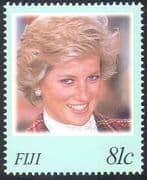 Fiji 1998 Diana Princess of Wales/ Royalty/ Royal/ People 1v set (n18257)