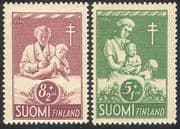 Finland 1946 Tuberculosis/ Anti-TB/ Nurse/ Doctor/ Medical/ Health/ Welfare  2v set (n41799)