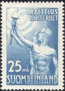 Finland 1953 Temperance Flame/ Medical/ Health/ Welfare/ Animation/ Alcohol/ Drink 1v (n43007b)
