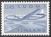 Finland 1958 (1963) Planes/ Aircraft/ Aviation/ Transport/ Airmail 1v (s333u)