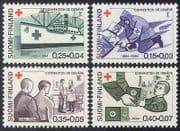 Finland 1964 Red Cross /Health/Welfare /Medical /Doctor /Ship / Transport 4v n40958