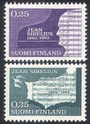 Finland 1965 Sibelius / Composers / Music / Musicians / Musical Score / People 2v (n41009)