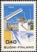 Finland 1968 Opening of Saima Canal/ Lock Gate/ Transport/ Boats/ Commerce/ Construction/ Engineering 1v (n43007f)