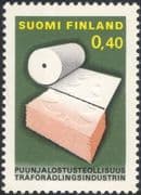 Finland 1968 Paper Making/ Industry/ Commerce/ Business/ Trees/ Embossed/ Printing 1v (n19580m)