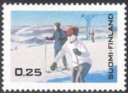 Finland 1968 Tourism/ Winter Sports/ Games/ Skiing/ Holidays/ Animation 1v (s333e)