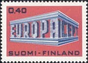 Finland 1969 Europa/ CEPT/ Colonnade Design/ Animation/ Architecture 1v (ex1024)