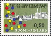Finland 1970 Chemical Industry/ Commerce/ Business/ Science/ Molecule/ Factory/ Chemistry 1v (n19580s)